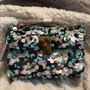 Kurt Heiger Sequined Multicolor Top-Handle Women’s Bag